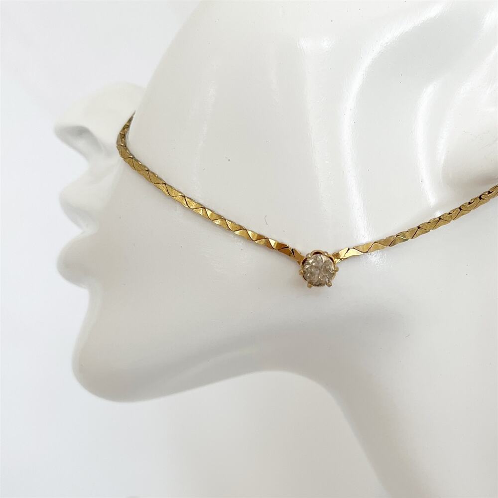 Christian Dior Gold Necklace